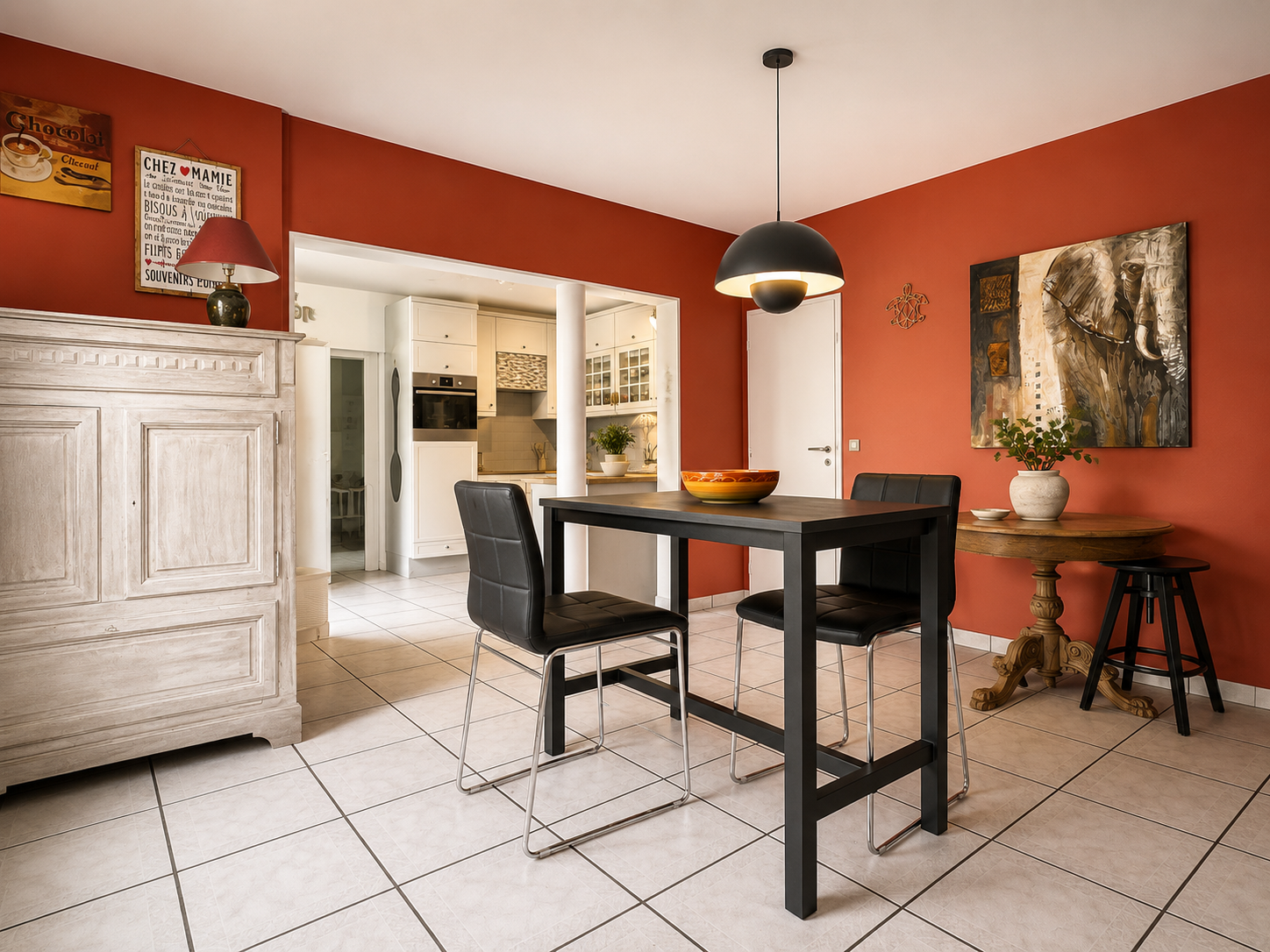 Maison avec partie commerciale